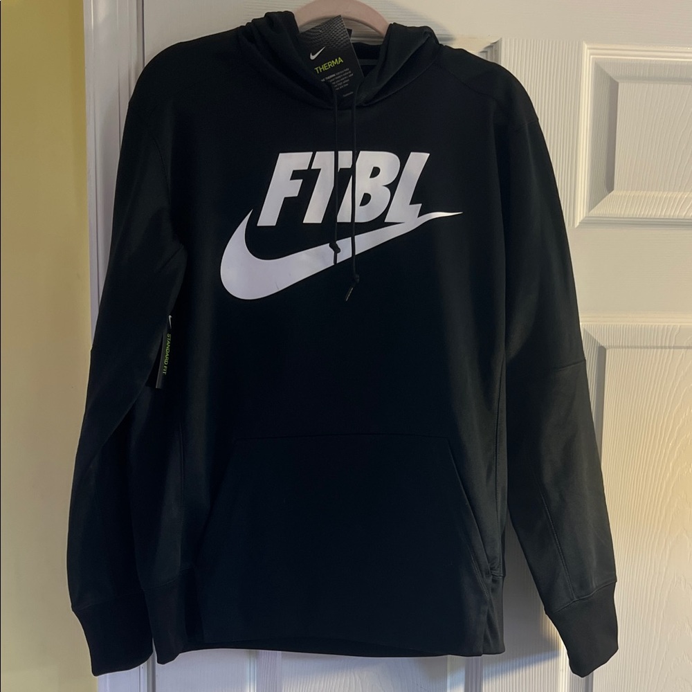 Nike Black Ftbl Men's Hoodie
